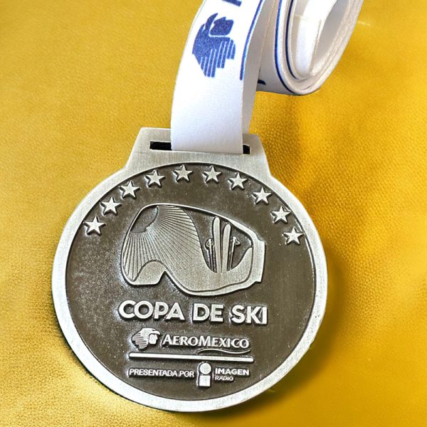 MEDALLA ZAMAK SKI